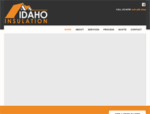 Tablet Screenshot of idahoinsulation.com